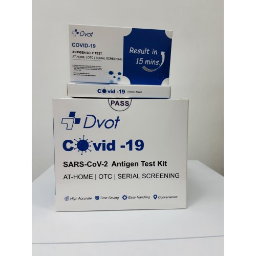 DVOT Covid-19 SARS-CoV-2 Antigen Test Kit